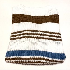Boatneck Striped Sweater